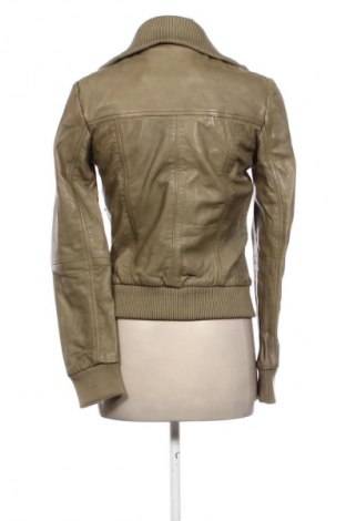Γυναικείο δερμάτινο μπουφάν Unbranded, Μέγεθος M, Χρώμα  Μπέζ, Τιμή 50,00 €