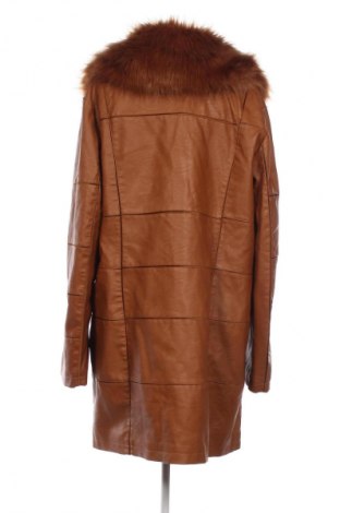 Dámska kožená bunda  Unbranded, Veľkosť XXL, Farba Hnedá, Cena  30,00 €
