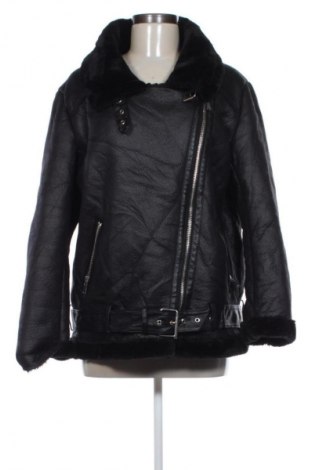 Damen Lederjacke Unbranded, Größe L, Farbe Schwarz, Preis 30,99 €