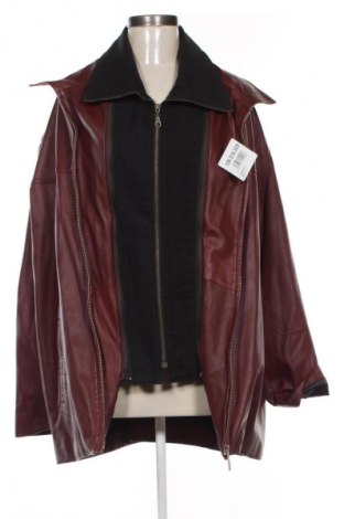 Damen Lederjacke Unbranded, Größe L, Farbe Rot, Preis 23,99 €