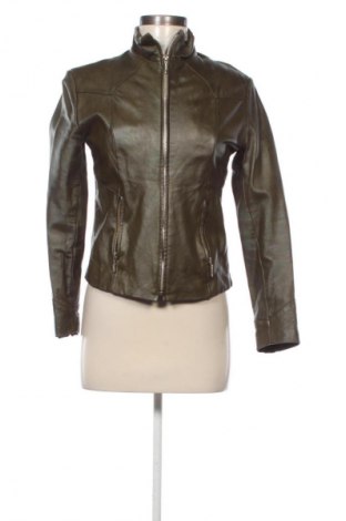 Damen Lederjacke Unbranded, Größe S, Farbe Grün, Preis 56,99 €