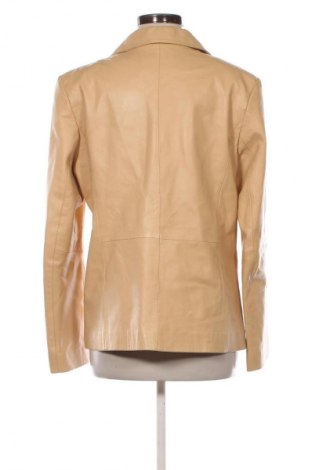 Дамско кожено яке Unbranded, Размер L, Цвят Жълт, Цена 40,90 €