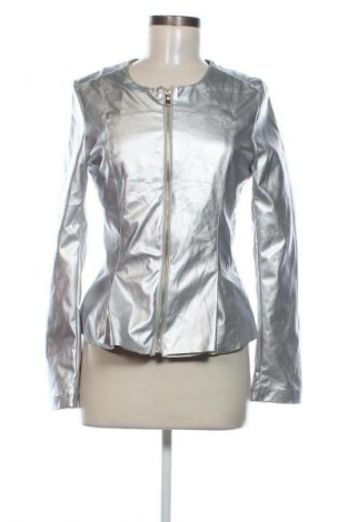 Damen Lederjacke Unbranded, Größe M, Farbe Silber, Preis € 26,99