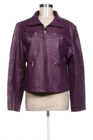 Damen Lederjacke Unbranded, Größe XL, Farbe Lila, Preis € 88,91