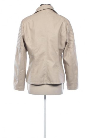 Damska kurtka skórzana Unbranded, Rozmiar L, Kolor Beżowy, Cena 160,75 zł