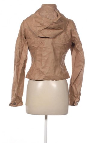 Geacă de piele pentru femei Unbranded, Mărime M, Culoare Maro, Preț 94,99 Lei