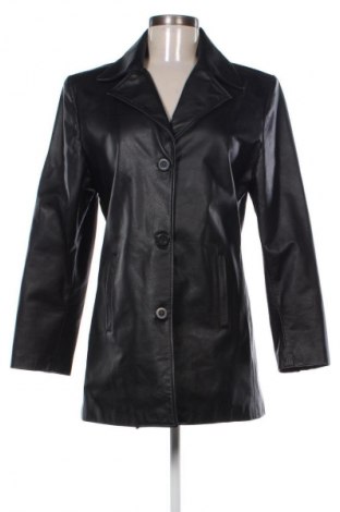 Γυναικείο δερμάτινο μπουφάν Unbranded, Μέγεθος L, Χρώμα Μαύρο, Τιμή 50,00 €