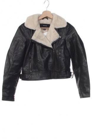 Γυναικείο δερμάτινο μπουφάν Vero Moda, Μέγεθος XS, Χρώμα Μαύρο, Τιμή 16,99 €