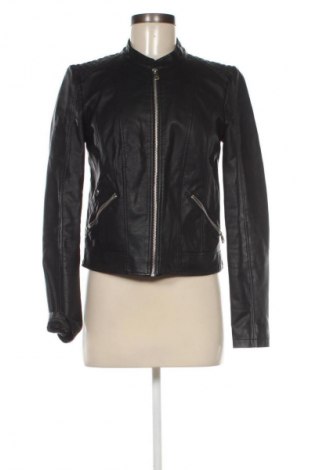 Γυναικείο δερμάτινο μπουφάν Vero Moda, Μέγεθος M, Χρώμα Μαύρο, Τιμή 15,99 €