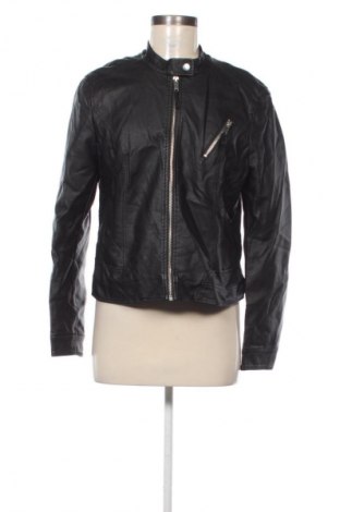 Γυναικείο δερμάτινο μπουφάν Vero Moda, Μέγεθος XL, Χρώμα Μαύρο, Τιμή 19,99 €