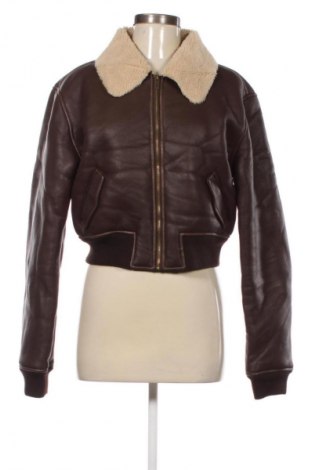 Dámska kožená bunda  White Fox, Veľkosť M, Farba Hnedá, Cena  29,95 €