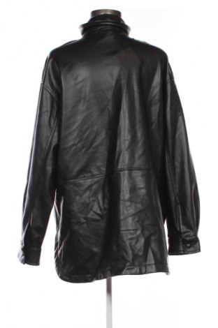 Γυναικείο δερμάτινο μπουφάν Zara, Μέγεθος L, Χρώμα Μαύρο, Τιμή 22,99 €