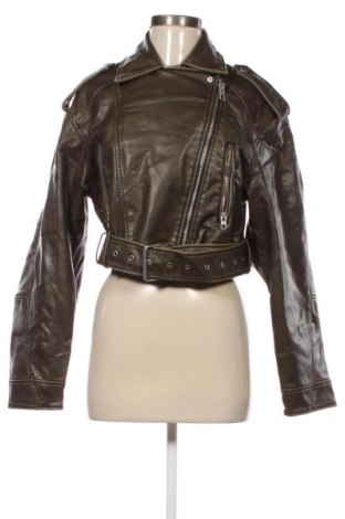 Dámská kožená bunda  Zara, Velikost S, Barva Zelená, Cena  999,00 Kč