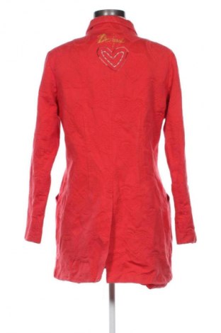 Dámský kabát  Desigual, Velikost XL, Barva Červená, Cena  2 149,00 Kč