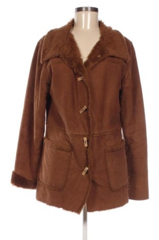 Damski płaszcz Taranko, Rozmiar XL, Kolor Brązowy, Cena 262,57 zł