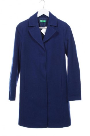 Palton de femei United Colors Of Benetton, Mărime XS, Culoare Albastru, Preț 256,00 Lei