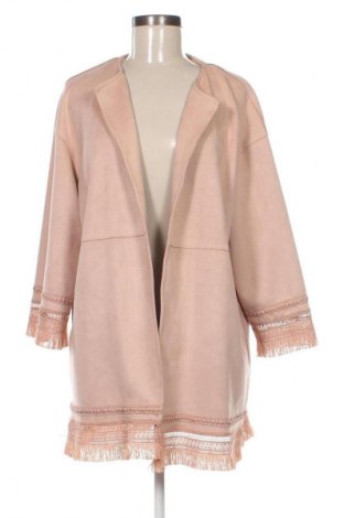 Дамско палто Zara, Размер M, Цвят Розов, Цена 19,42 €