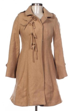Damski płaszcz Zara, Rozmiar S, Kolor Brązowy, Cena 187,55 zł