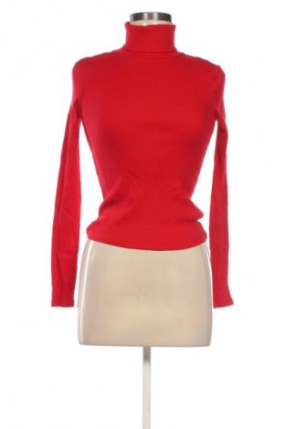 Damski golf Sinsay, Rozmiar XS, Kolor Czerwony, Cena 85,31 zł