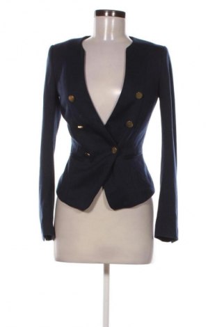 Sacou de femei H&M, Mărime XS, Culoare Albastru, Preț 130,33 Lei