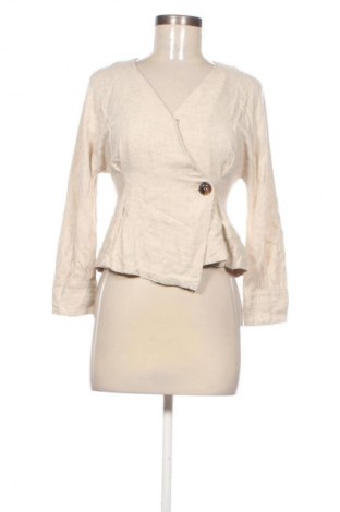 Damen Blazer Love Bonito, Größe S, Farbe Ecru, Preis 14,99 €