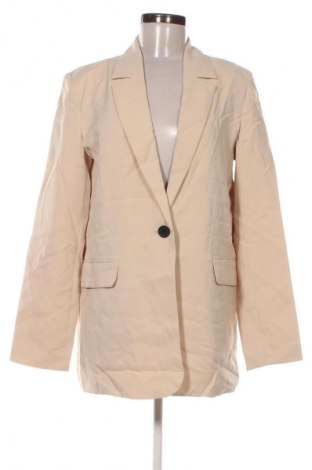 Damen Blazer Pull&Bear, Größe L, Farbe Beige, Preis 21,99 €