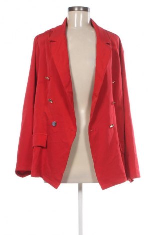Damen Blazer SHEIN, Größe XXL, Farbe Rot, Preis 15,99 €