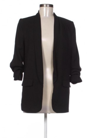 Γυναικείο σακάκι Stradivarius, Μέγεθος XS, Χρώμα Μαύρο, Τιμή 25,00 €
