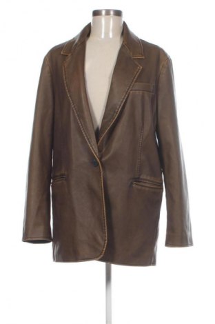 Női blézer Stradivarius, Méret L, Szín Barna, Ár 5 779 Ft