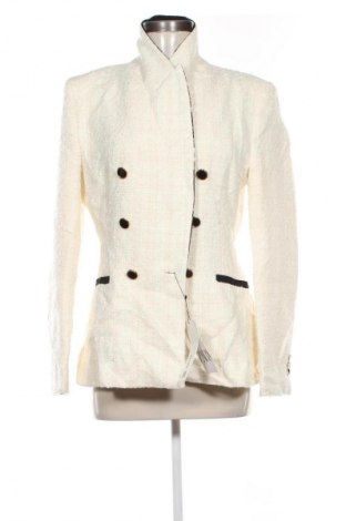 Dámske sako  Zara, Veľkosť L, Farba Kremová, Cena  46,95 €
