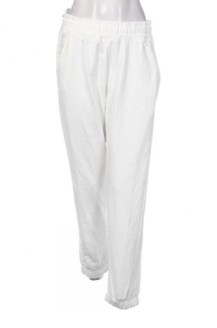 Damskie spodnie sportowe Sinsay, Rozmiar L, Kolor Biały, Cena 128,60 zł