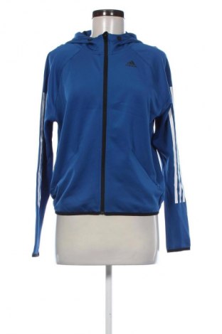 Дамско спортно горнище Adidas, Размер XS, Цвят Син, Цена 18,91 €