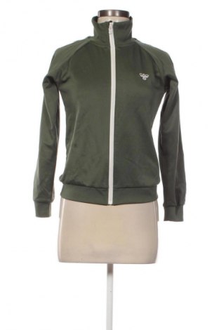 Damen Sportoberteil Hummel, Größe XS, Farbe Grün, Preis 9,99 €