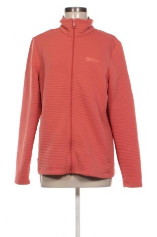 Дамско спортно горнище Jack Wolfskin, Размер L, Цвят Розов, Цена 22,49 €