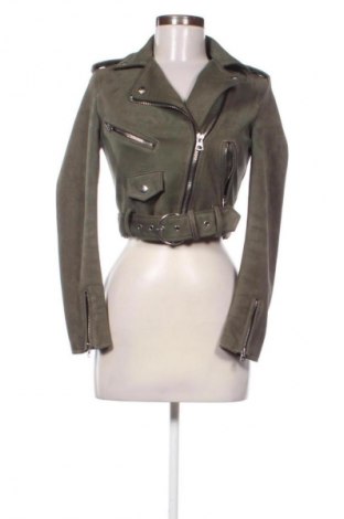 Dámská bunda  Bershka, Velikost XS, Barva Zelená, Cena  1 288,00 Kč