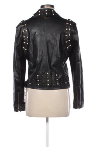 Damska kurtka skórzana TWINSET, Rozmiar L, Kolor Czarny, Cena 332,23 zł