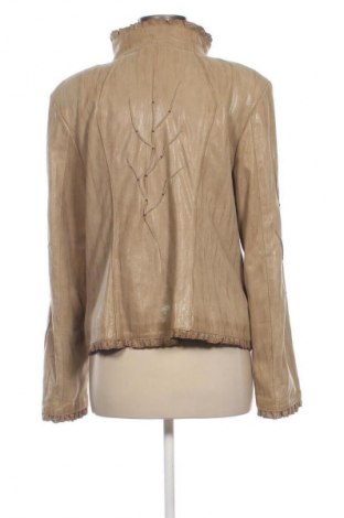 Dámská kožená bunda  Unbranded, Velikost M, Barva Béžová, Cena  1 408,00 Kč