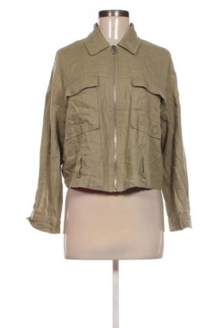 Дамско яке Zara, Размер M, Цвят Зелен, Цена 13,29 €