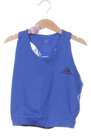 Gyerek blúz Adidas, Méret 15-18y / 170-176 cm, Szín Kék, Ár 5 219 Ft