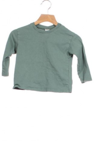 Dziecięca bluzka H&M, Rozmiar 12-18m/ 80-86 cm, Kolor Zielony, Cena 32,15 zł