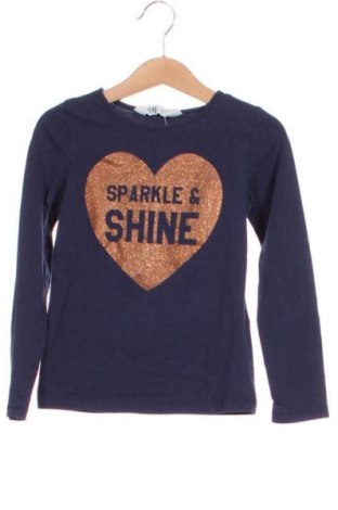 Detská blúzka  H&M, Veľkosť 4-5y/ 110-116 cm, Farba Modrá, Cena  5,60 €