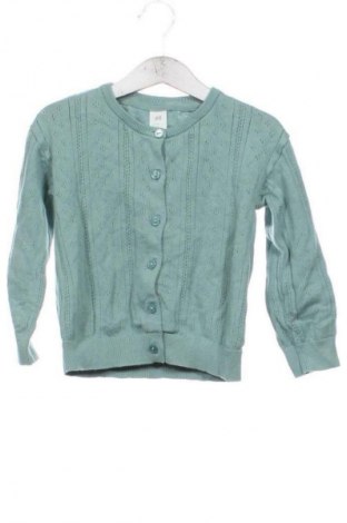 Kinder Strickjacke H&M, Größe 2-3y/ 98-104 cm, Farbe Grün, Preis 5,99 €