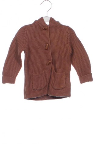 Pulover cu nasturi pentru copii Topomini, Mărime 6-9m/ 68-74 cm, Culoare Maro, Preț 72,99 Lei