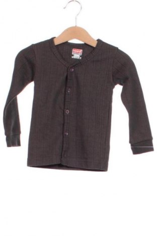 Kinder Strickjacke Unbranded, Größe 12-18m/ 80-86 cm, Farbe Grau, Preis 8,63 €