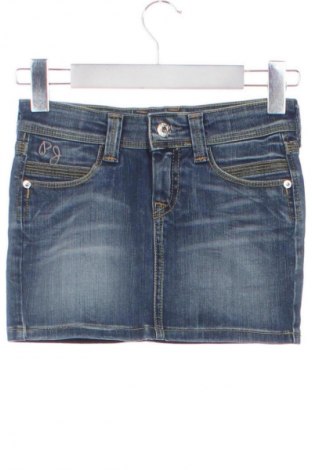 Fustă pentru copii Pepe Jeans, Mărime 7-8y/ 128-134 cm, Culoare Albastru, Preț 36,39 Lei