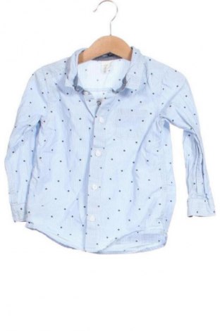 Cămașă pentru copii H&M, Mărime 18-24m/ 86-98 cm, Culoare Albastru, Preț 29,19 Lei