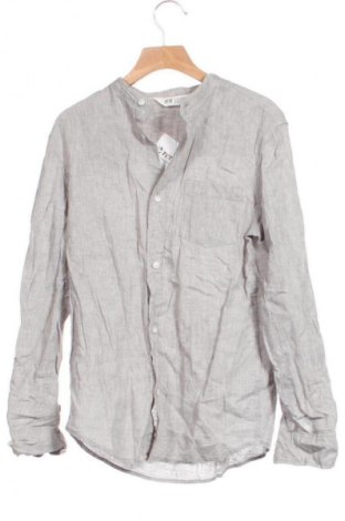 Dětská košile  H&M, Velikost 10-11y/ 146-152 cm, Barva Šedá, Cena  109,00 Kč