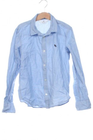 Cămașă pentru copii H&M, Mărime 7-8y/ 128-134 cm, Culoare Albastru, Preț 31,28 Lei