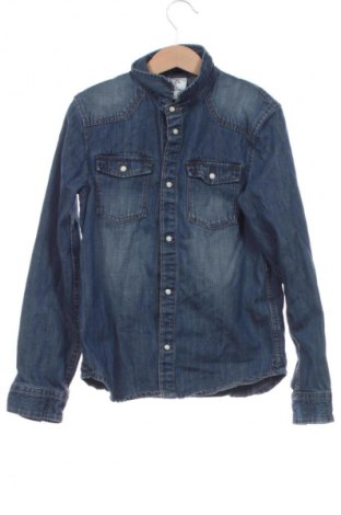 Cămașă pentru copii H&M, Mărime 8-9y/ 134-140 cm, Culoare Albastru, Preț 29,19 Lei