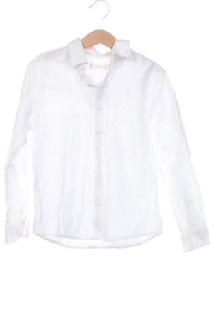 Cămașă pentru copii Mango, Mărime 6-7y/ 122-128 cm, Culoare Alb, Preț 29,19 Lei